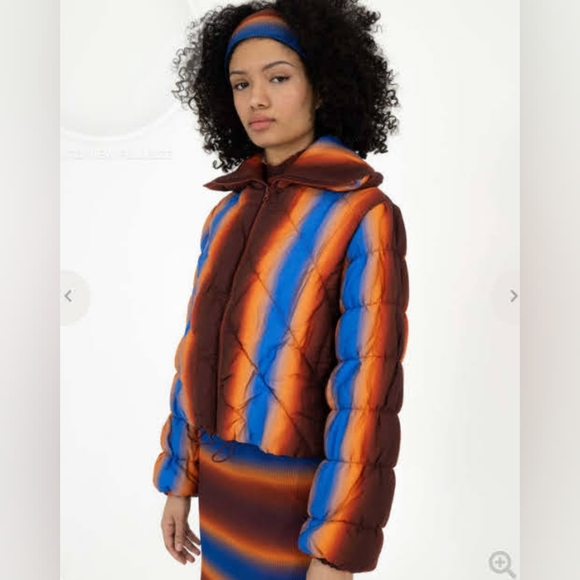 Urban Outfitters Jackets & Blazers - Find Me Now Aurora Puffer Copper Gradient